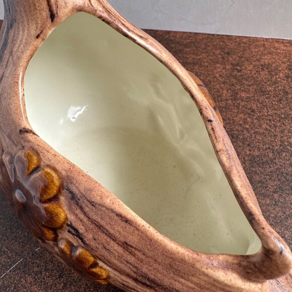 Mid Century Ceramic Bird Planter 8 Inch - Picture 8 of 10